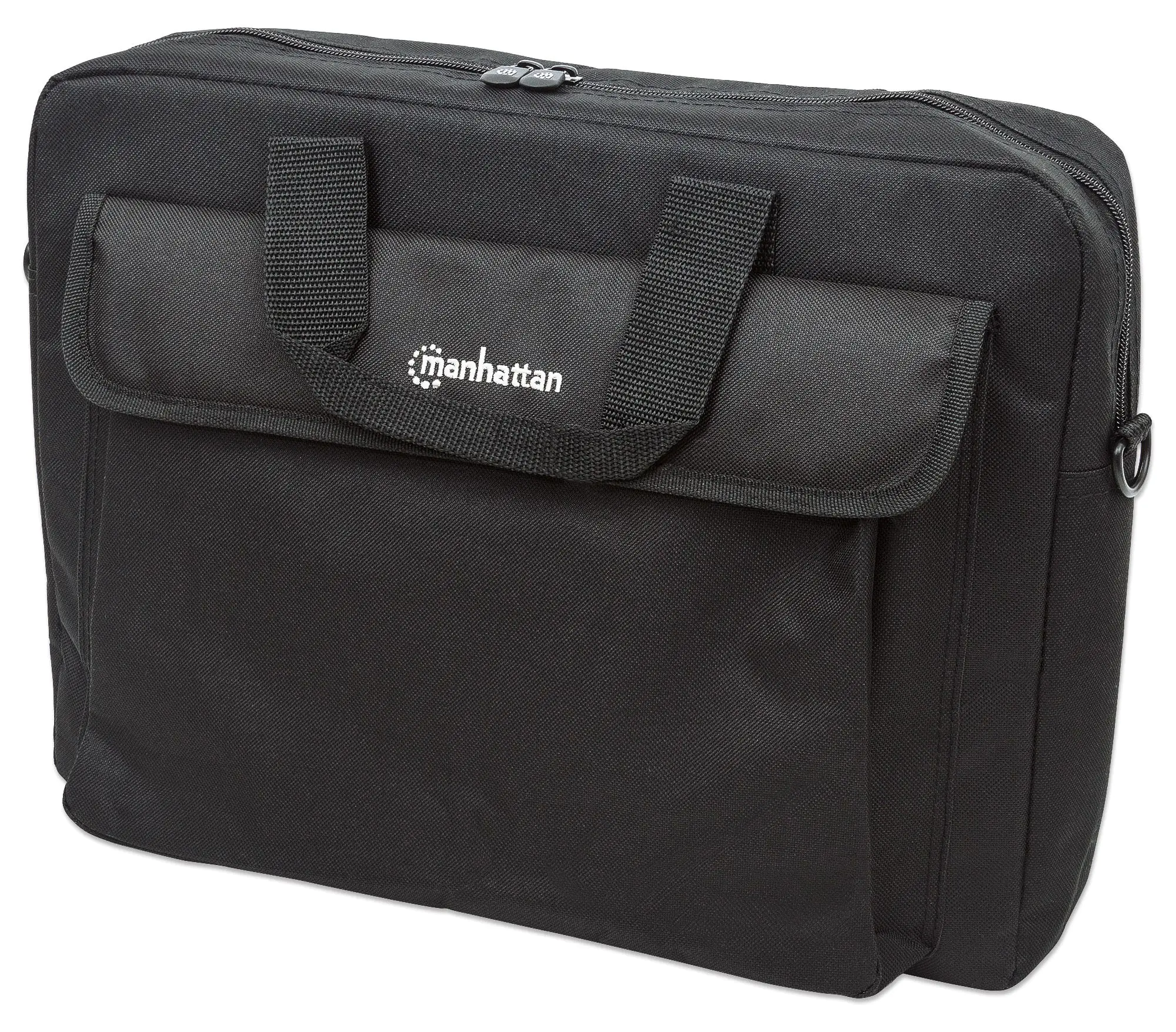 Manhattan London Notebook Computer Briefcase 15.6", Top Load - Notebook-Tasche - 39.6 cm (15.6") - Schwarz Manhattan London Notebook Computer Briefcase 15.6", Top Load - Notebook-Tasche - 39.6 cm (15.6") - Schwarz