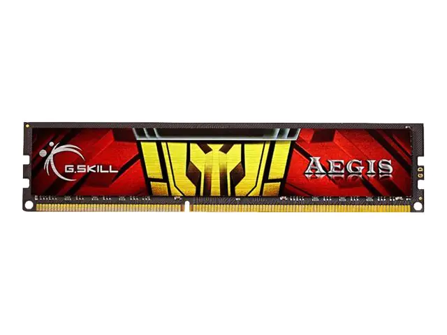G.Skill AEGIS F3-1333C9S-8GIS - DDR3 - Modul - 8 GB - DIMM 240-PIN - 1333 MHz / PC3-10600 - CL9 - 1.5 V - ungepuffert - non-ECC