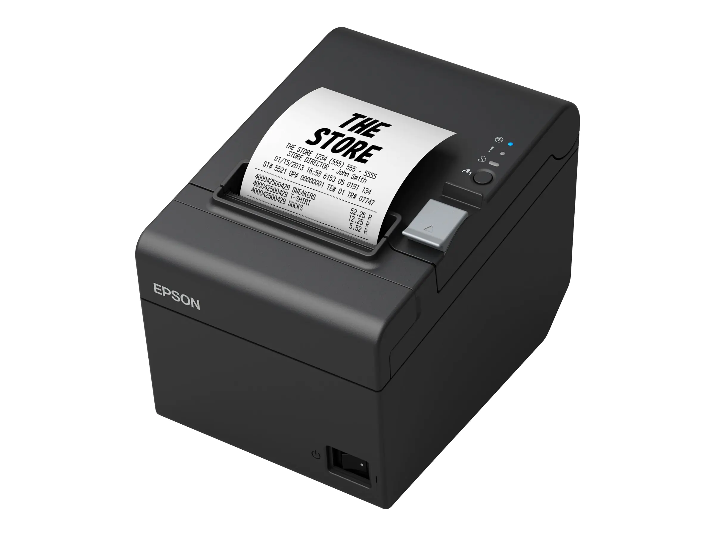 Epson TM T20III - Belegdrucker - Thermozeile - Rolle (7,95 cm) - 203 x 203 dpi - bis zu 250 mm/Sek. - USB 2.0, seriell - cutter - Schwarz Epson TM T20III - Belegdrucker - Thermozeile - Rolle (7,95 cm) - 203 x 203 dpi - bis zu 250 mm/Sek. - USB 2.0, seriell - cutter - Schwarz