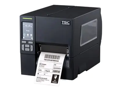 TSC MB341T 300dpi 3.5-INCH TOUCH LCD DRAM 256MB/FLASH 256MB USB+RS-232+ETHERNET+USB - Etiket