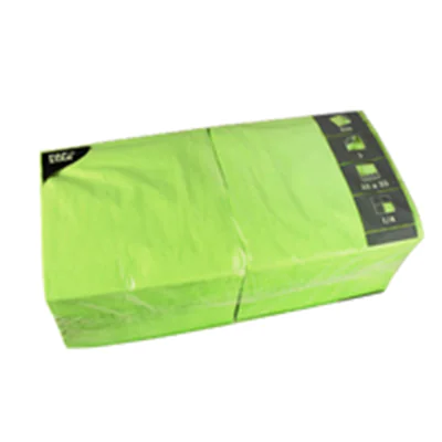 PAPSTAR Serviette 81656 33x33cm 3lagig limonengrün 250 St./Pack.