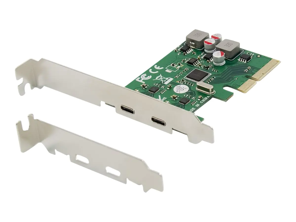 Conceptronic EMRICK08G - USB-Adapter - PCIe 3.0 x4 Low-Profile - USB-C 3.2 Gen 2 x 2 - grün Conceptronic EMRICK08G - USB-Adapter - PCIe 3.0 x4 Low-Profile - USB-C 3.2 Gen 2 x 2 - grün