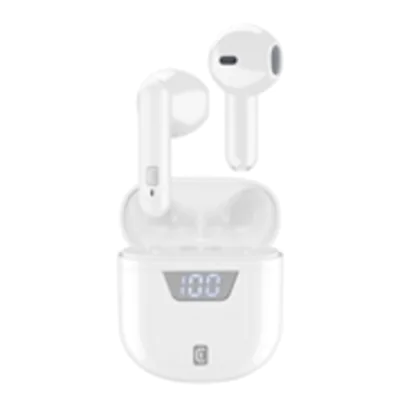 cellularline Kopfhörer SEEK In-Ear Smartphones Akku inkl. Ladegehäuse, USB-C-Kabel weiß cellularline Kopfhörer SEEK In-Ear Smartphones Akku inkl. Ladegehäuse, USB-C-Kabel weiß
