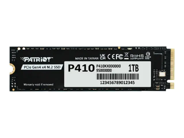 PATRIOT P410 - SSD - 1 TB - intern - M.2 2280 - PCIe 4.0 x4 (NVMe)
