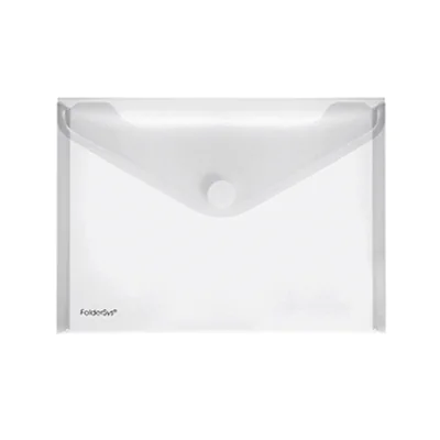 FolderSys Dokumententasche 40102-04 A5 quer transparent 10 St./Pack. FolderSys Dokumententasche 40102-04 A5 quer transparent 10 St./Pack.