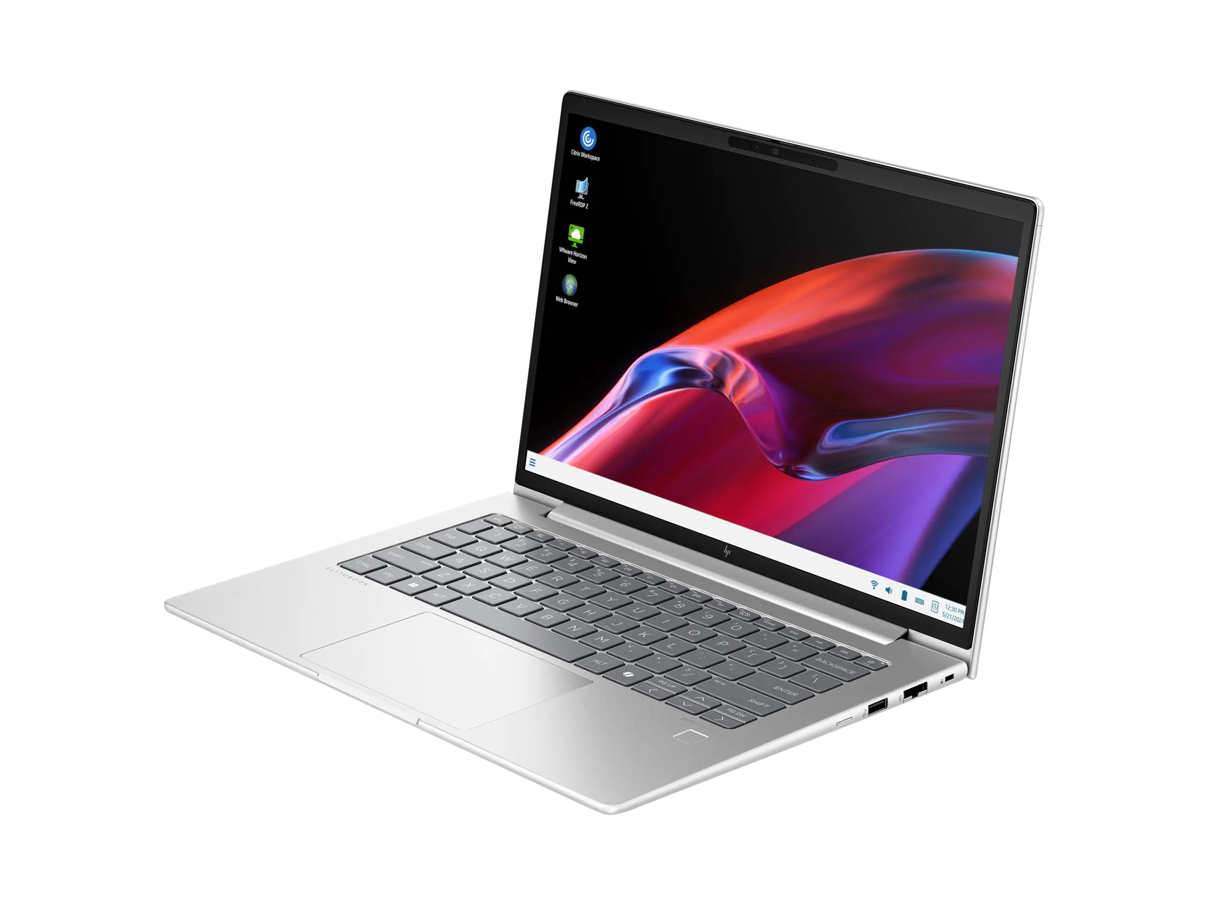 HP Elite Mobile Thin Client mt645 G8 - AMD Ryzen 5 7535U - Win 10 IoT Enterprise - Radeon 660M - 16 GB RAM - 256 GB SSD NVMe - 35.6 cm (14") 5G722EA#ABD