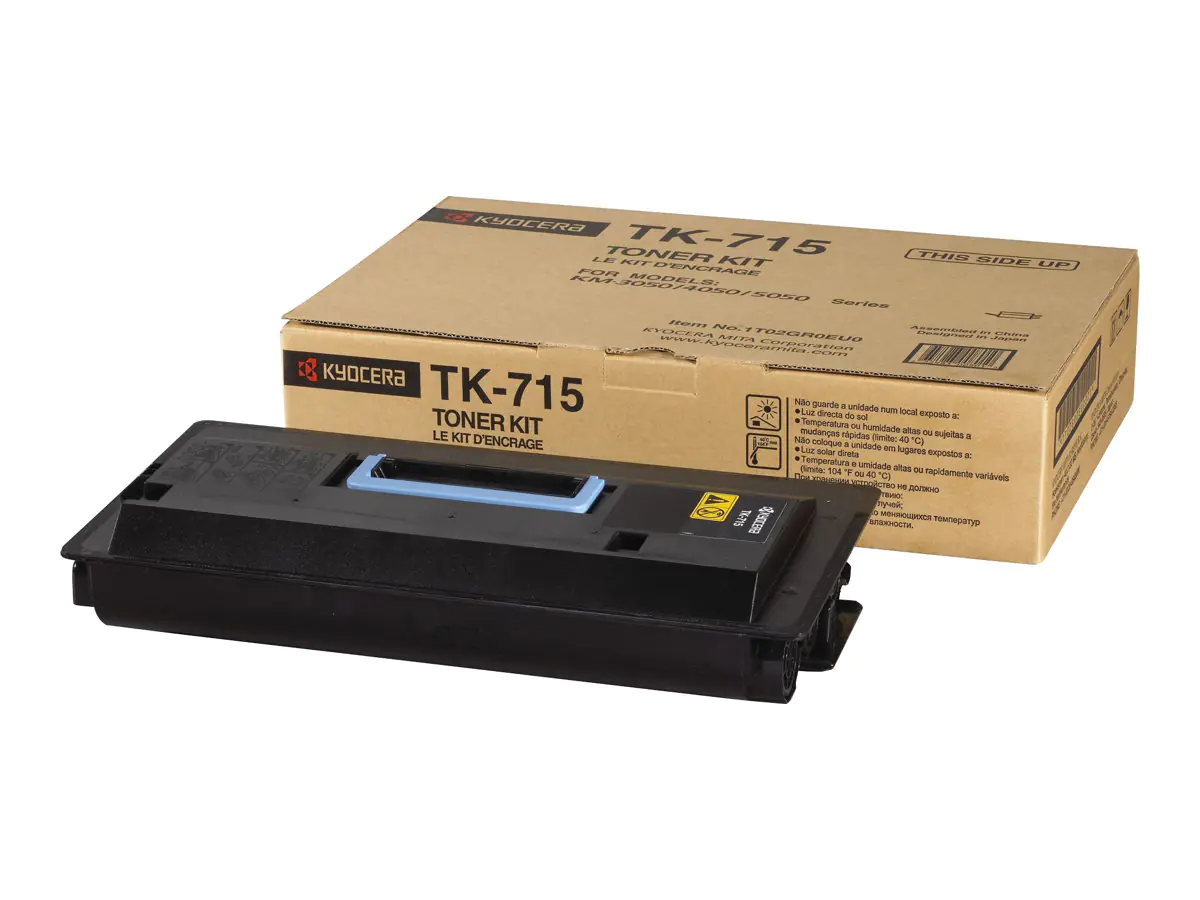 Kyocera TK 715 - Schwarz - Original - Tonerpatrone - für KM 3050, 4050, 5050