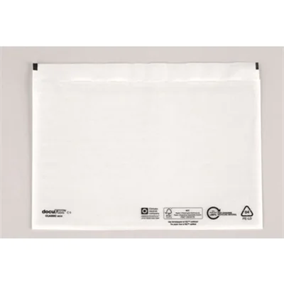 DOCUFIX Lieferscheintaschen eco Kunststoff DIN C5 500 St. 2FVDO335113PCR