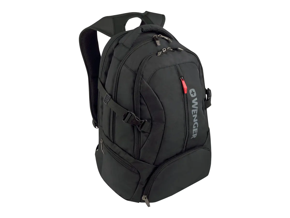 Wenger TRANSIT - Notebook-Rucksack - 41 cm (16") - Schwarz Wenger TRANSIT - Notebook-Rucksack - 41 cm (16") - Schwarz