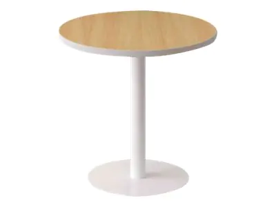 PAPERFLOW Easydesk - Beistelltisch - rund - Buchenholz G80.13.23