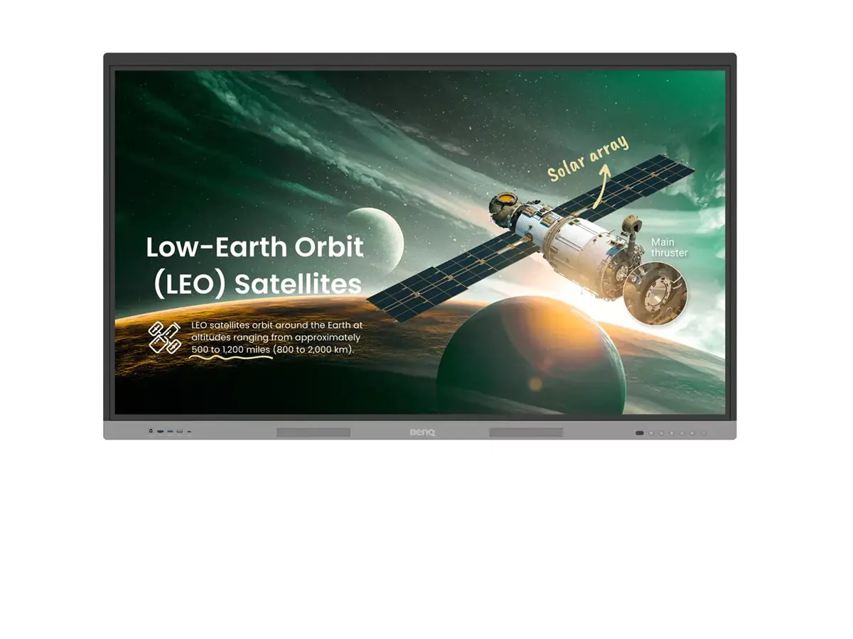 BenQ Board Essential RE6503A - 165 cm (65") Diagonalklasse RE03A Series LCD-Display mit LED-Hintergrundbeleuchtung - Bildung - mit interaktives Whiteboard integriert, Touchscreen (Multitouch) 9H.F9STB.DE1