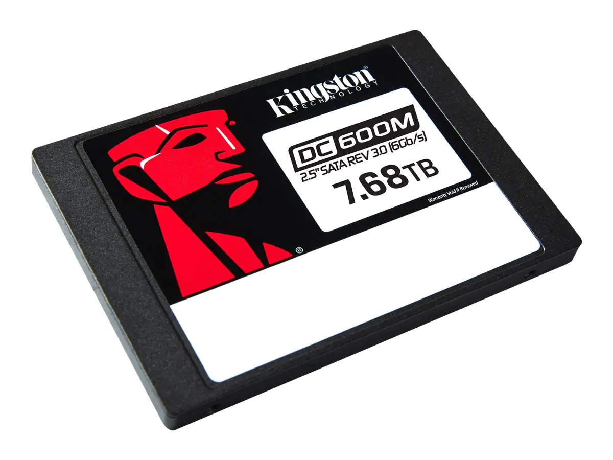 Kingston DC600M - SSD - Mixed Use - 7.68 TB - intern - 2.5" (6.4 cm) SEDC600M/7680G