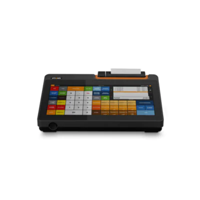 primasello Registrierkasse X140s 29,4 x 10,7 x 30,3 cm (B x H x T) 98 Bediener 100 Warengruppen schwarz primasello Registrierkasse X140s 29,4 x 10,7 x 30,3 cm (B x H x T) 98 Bediener 100 Warengruppen schwarz