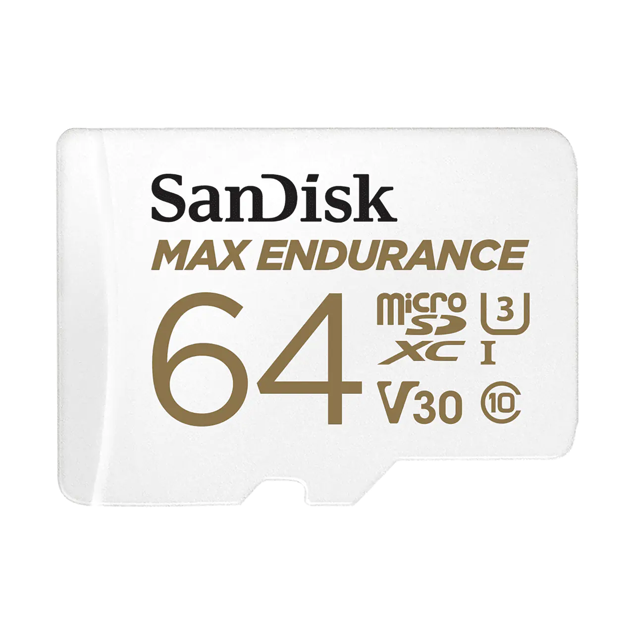 SanDisk Max Endurance - Flash-Speicherkarte (microSDXC-an-SD-Adapter) - SDSQQVR-064G-GN6IA