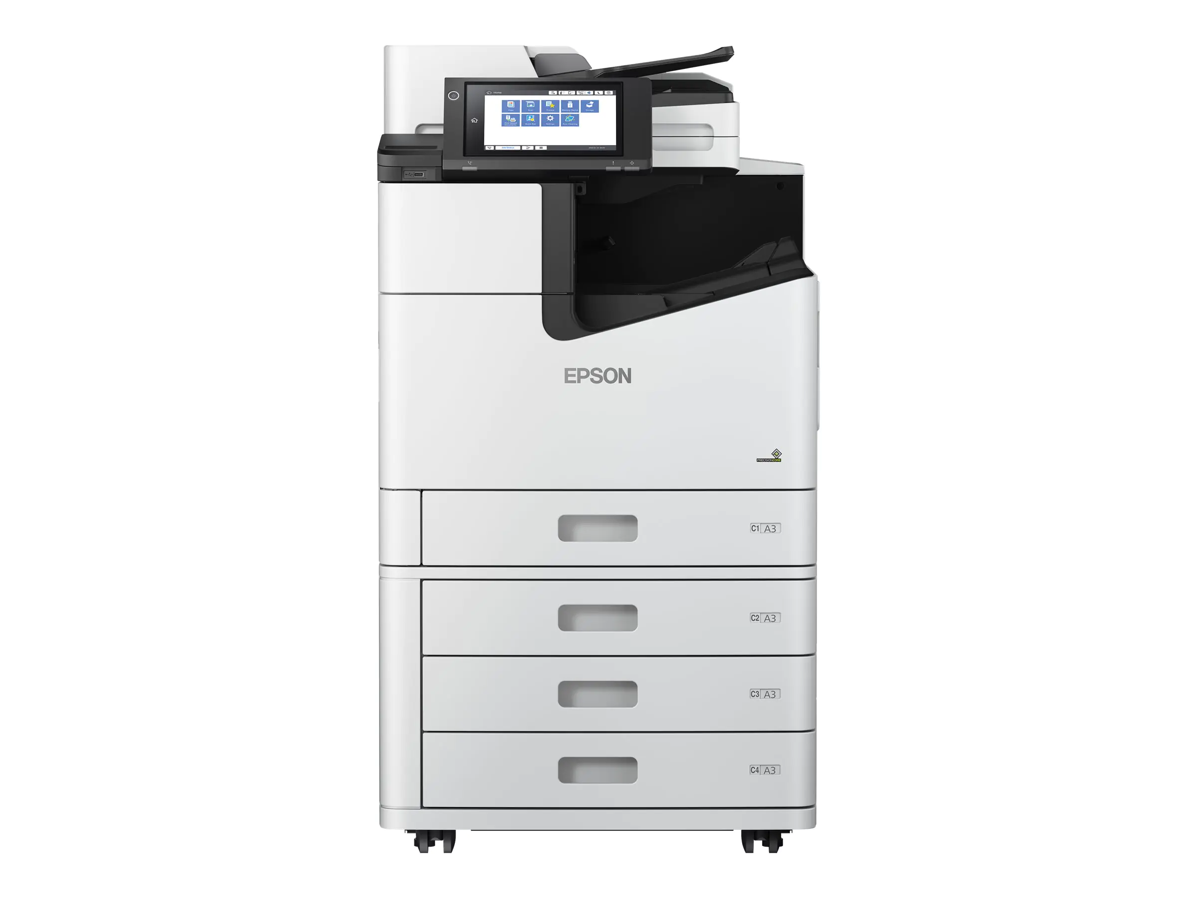 Epson WorkForce Enterprise WF-C20750 D4TW - Multifunktionsdrucker - Farbe - Tintenstrahl - A3 (297 x 420 mm), Ledger (279 x 432 mm) (Original) - A3/Ledger (Medien) - bis zu 75 Seiten/Min. (Kopieren) - bis zu 75 Seiten/Min. (Drucken) - 2350 Blatt - 33.6 Kb