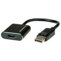 ROLINE Videoanschluß - DisplayPort / HDMI - DisplayPort (M) bis HDMI (W)