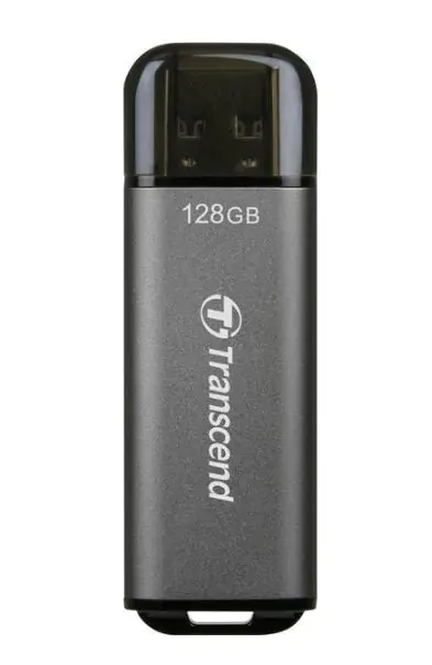 Transcend JetFlash 920 - USB-Flash-Laufwerk - 128 GB - USB 3.2 Gen 1 - Space-grau Transcend JetFlash 920 - USB-Flash-Laufwerk - 128 GB - USB 3.2 Gen 1 - Space-grau
