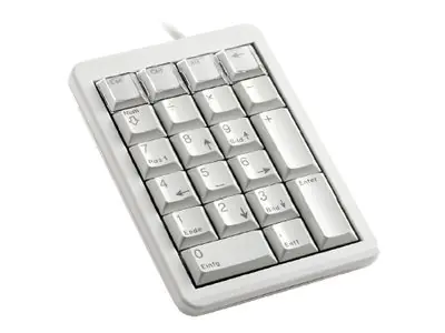 CHERRY Keypad G84-4700 - Tastenfeld - USB - Französisch - Hellgrau