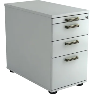 Hammerbacher Standcontainer Solid VSC40/5/5/SG grau/grau