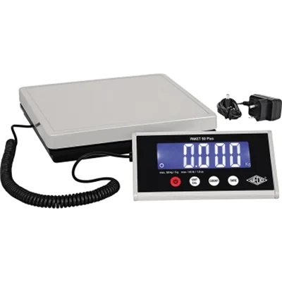 WEDO Paketwaage PAKET 50 Plus 507605005 50kg +Netzgerät WEDO Paketwaage PAKET 50 Plus 507605005 50kg +Netzgerät