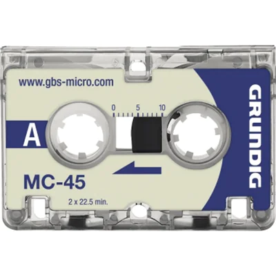 Grundig Diktierkassette MC45 GGM4500 Micro 3 St./Pack. Grundig Diktierkassette MC45 GGM4500 Micro 3 St./Pack.