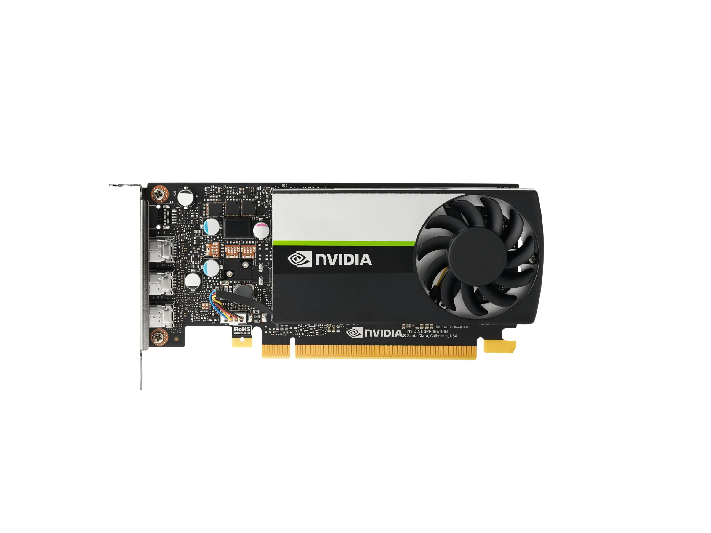 NVIDIA T400 - Grafikkarten - T400 - 4 GB GDDR6 - PCIe 3.0 x16 Low-Profile - 3 x Mini DisplayPort - für Workstation Z4 G5, Z6 G5, Z8 G5
