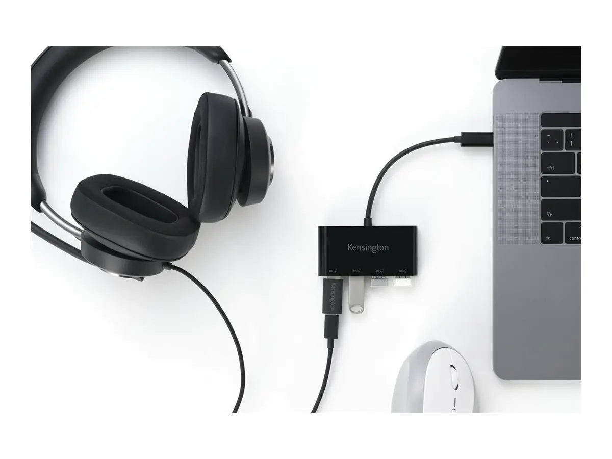Kensington CH1200 - Hub - USB-C, 10 Gbps, 4-Port K33616WW