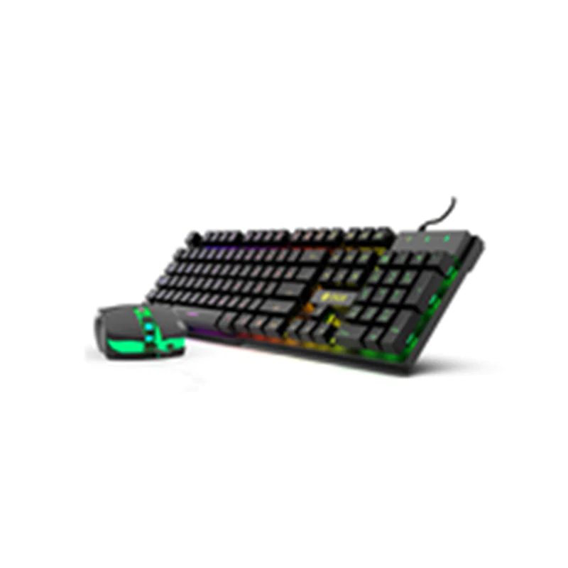 Cian Technology GmbH Inca IKG-448, Kabelgebunden, USB, Mechanischer Switch, RGB-LED, Schwarz, Maus enthalten