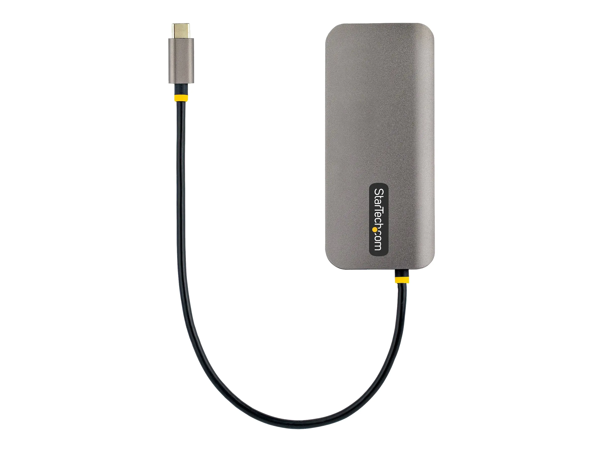 StarTech USB C Multiport Adapter, 4K 60Hz HDMI Anschluss, 5Gbit/s USB-A Hub, USB C auf HDMI, 100W PD, GbE, SD/MicroSD, 30cm Kabel, Reiseadapter, Thunderbolt 3 Dockingstation (115B-USBC-MULTIPORT) - Dockingstation - USB-C / Thunderbolt 3 / Thunderbol