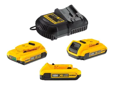 DEWALT XR DCB115D3-QW - Batterieladegerät + Batterie