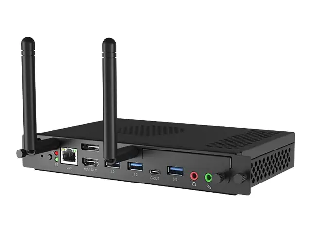 Avocor - Modulares digitales Beschilderungsgerät - 16 GB RAM - Intel Core i7 - SSD - 256 GB - Windows 11 Pro - 4K UHD (2160p) - 60 BpS - Schwarz