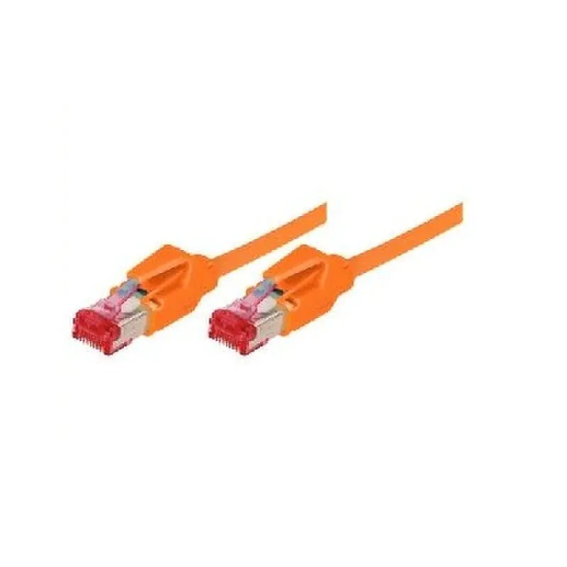 Tecline Patchkabel RJ-45 (M) RJ-45 (M) 71803A Abgeschirmt CAT 6a 3.00 m Orange