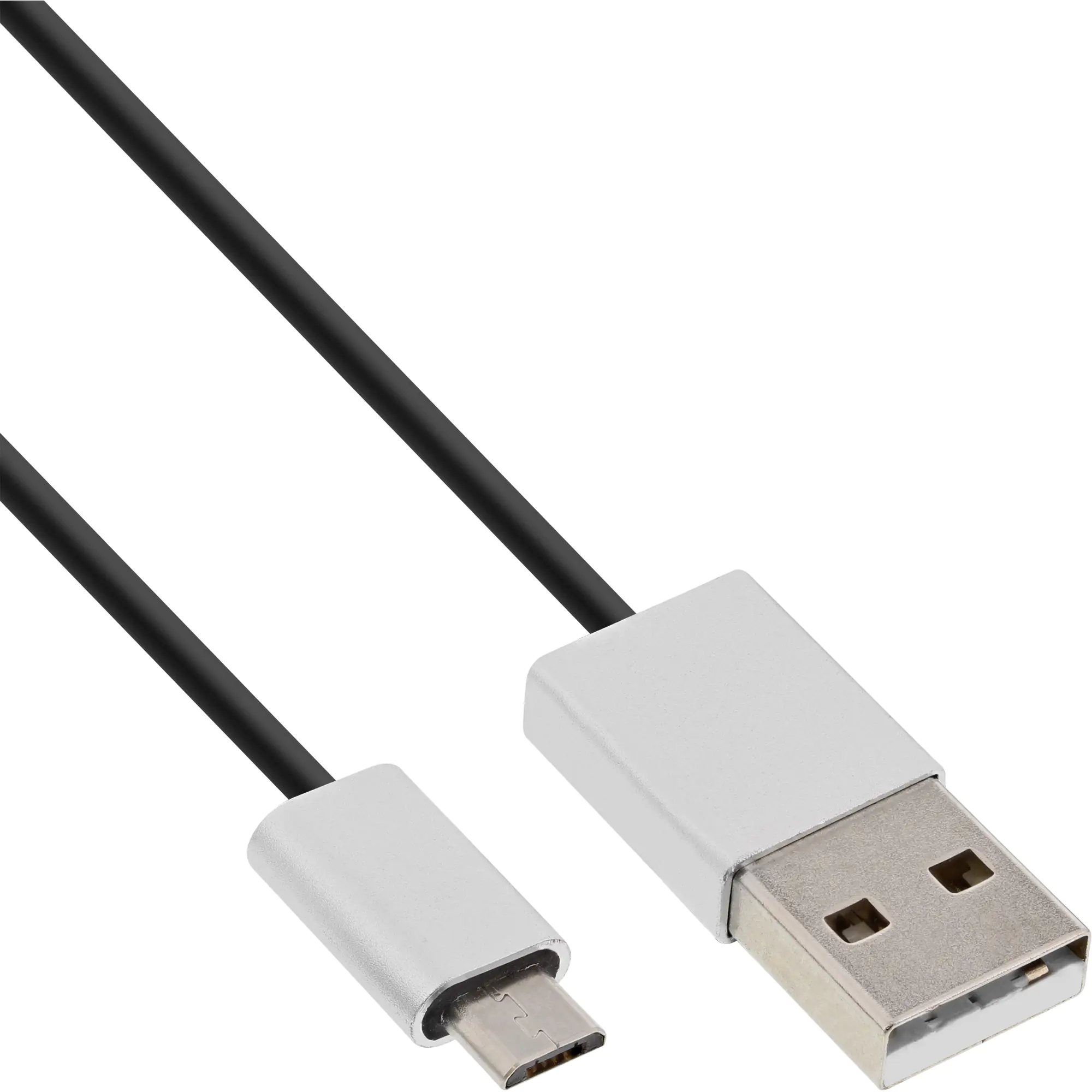 InLine - USB-Kabel - USB (M) bis Micro-USB Typ B (M) - USB 2.0 - 3 m - Schwarz InLine - USB-Kabel - USB (M) bis Micro-USB Typ B (M) - USB 2.0 - 3 m - Schwarz