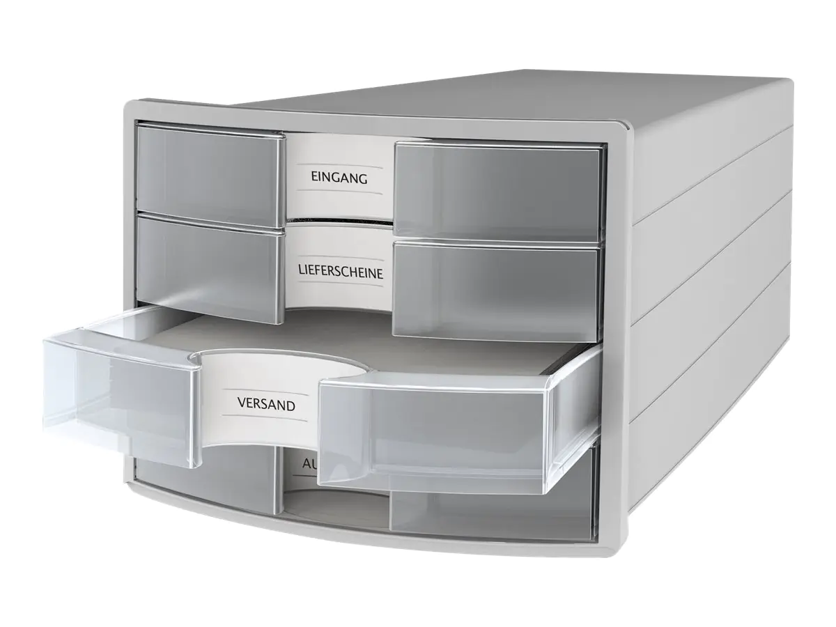 HAN IMPULS - Schubladenschrank - 4 Schubfächer - für A4 (210 x 297 mm) 1012-63