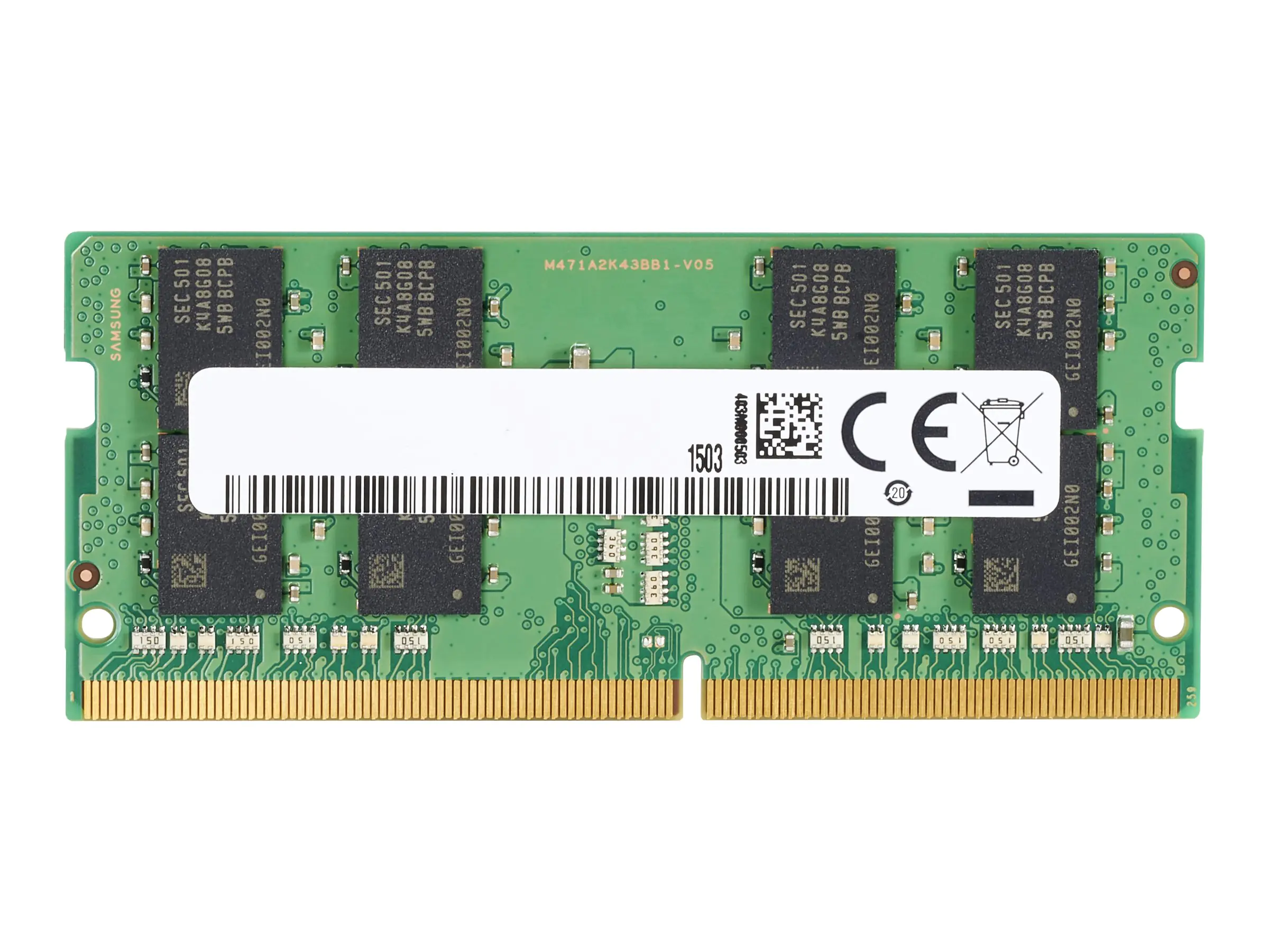 HP - DDR4 - Modul - 4 GB - SO DIMM 260-PIN - 3200 MHz / PC4-25600 - 1.2 V - ungepuffert - non-ECC - für HP 340 G7; EliteBook 640 G9; 650 G9; 655 G9; 830 G8, 835 G7, 835 G8, 840 G8, 845 G8, 850 G8, 855 G8; ProBook 445 G7, 450 G7, 450 G9, 455 G7, 455 G9, 63