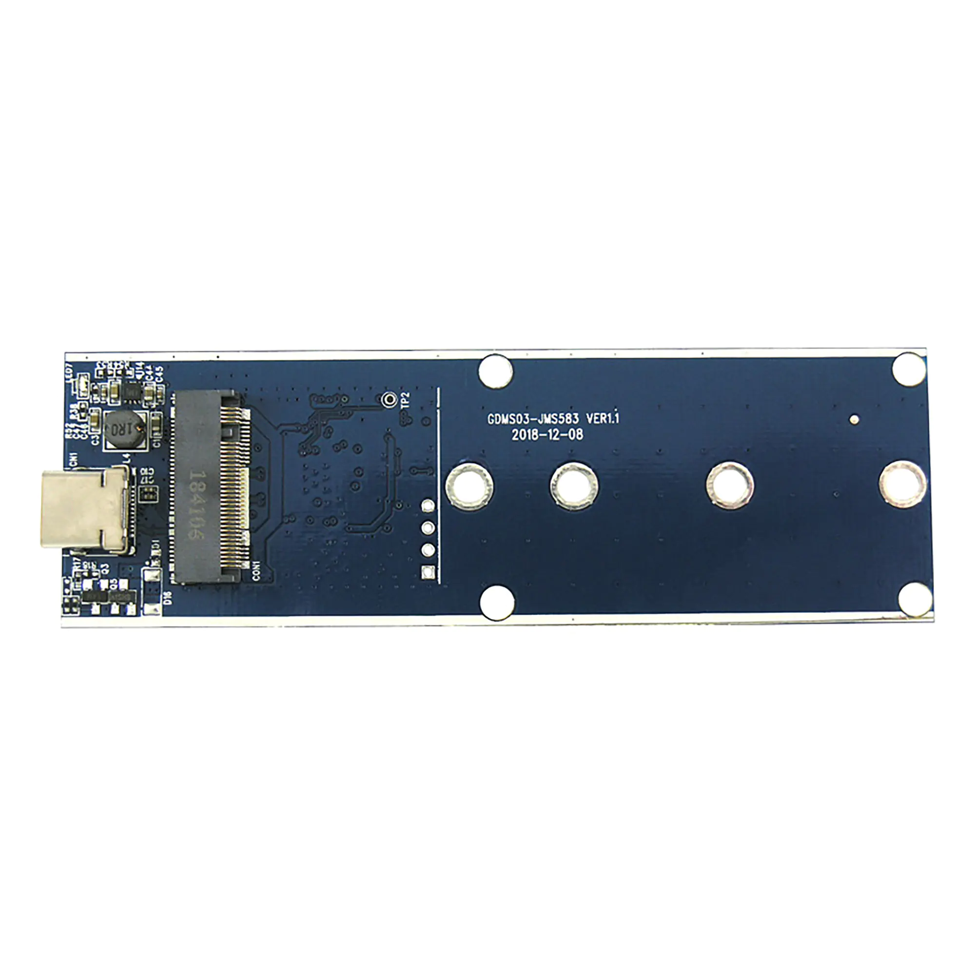 LC-Power USB3.1 LC-M2-C-NVMe f. M.2 Ssd Laufwerks-GehA¤use - Gehäuse - 2"