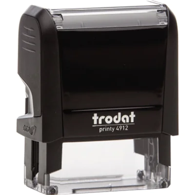 trodat Textstempel PRINTY 4.0 44085 47x18mm 5zeilig Kissen schwarz trodat Textstempel PRINTY 4.0 44085 47x18mm 5zeilig Kissen schwarz