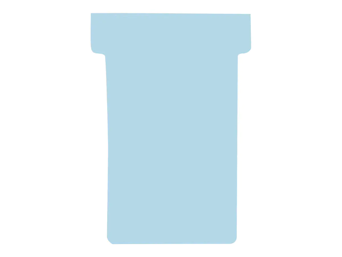 Franken T-Karte TK218 Größe2 84x48mm hellblau 100 St./Pack.