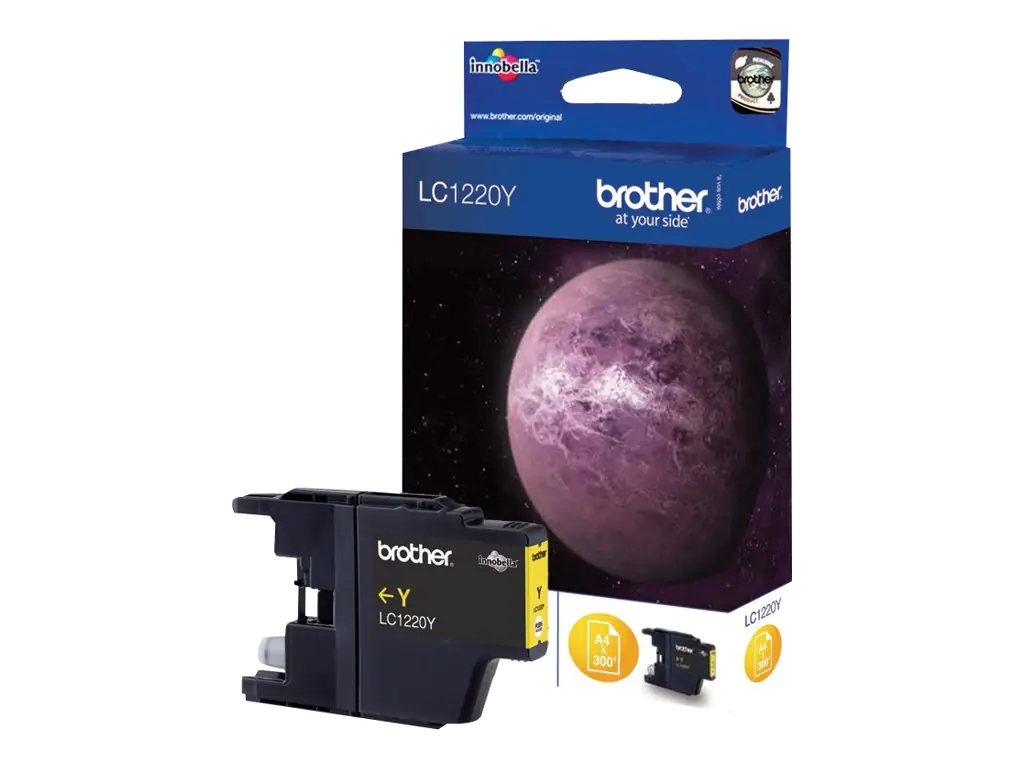 Brother LC1220Y - Gelb - Original - Tintenpatrone - für Brother DCP-J525, DCP-J725, DCP-J925, MFC-J430, MFC-J625, MFC-J825; MyMio MFC-J825