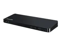 Dynabook Thunderbolt 3 Dock - Dockingstation - USB-C / Thunderbolt 3 - VGA, 2 x HDMI, DP, Mini DP - GigE - für Toshiba Tecra A40-K-15G