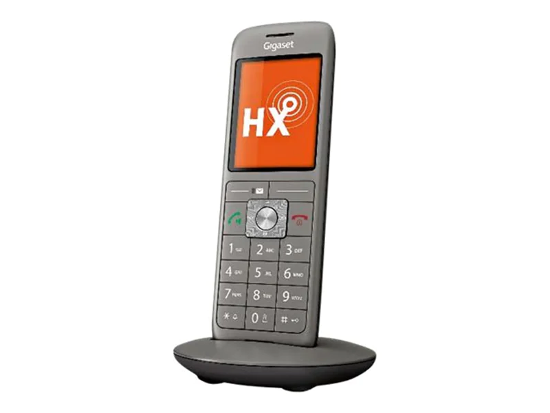 Gigaset CL660HX Duo - Schnurloses Erweiterungshandgerät mit Rufnummernanzeige - DECT\GAP - Anthrazit + zusätzliches Handset