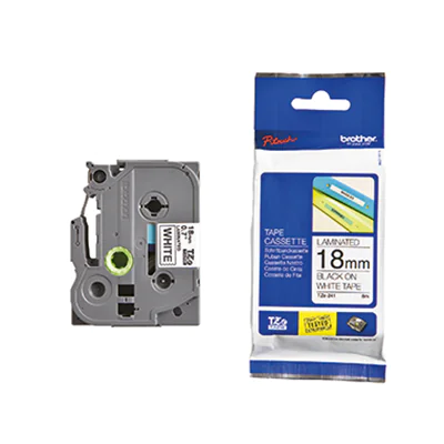 P-touch Schriftbandkassette TZE241CIV sw auf ws P-touch Schriftbandkassette TZE241CIV sw auf ws