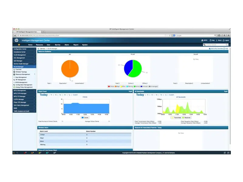 HPE Intelligent Management Center Wireless Service JG142AAE