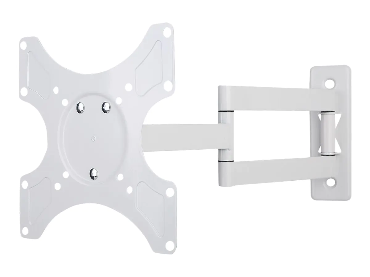 TECHly - Klammer - für Flachbildschirm - weiß - Bildschirmgröße: 48-94 cm (19"-37") - Wandmontage