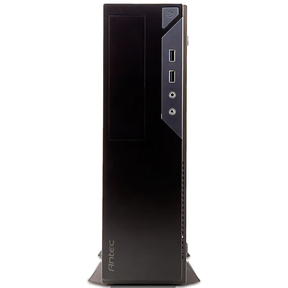 Antec Value Solution VSK2000-U3 - SFF - micro ATX - keine Spannungsversorgung - Schwarz - USB/Audio