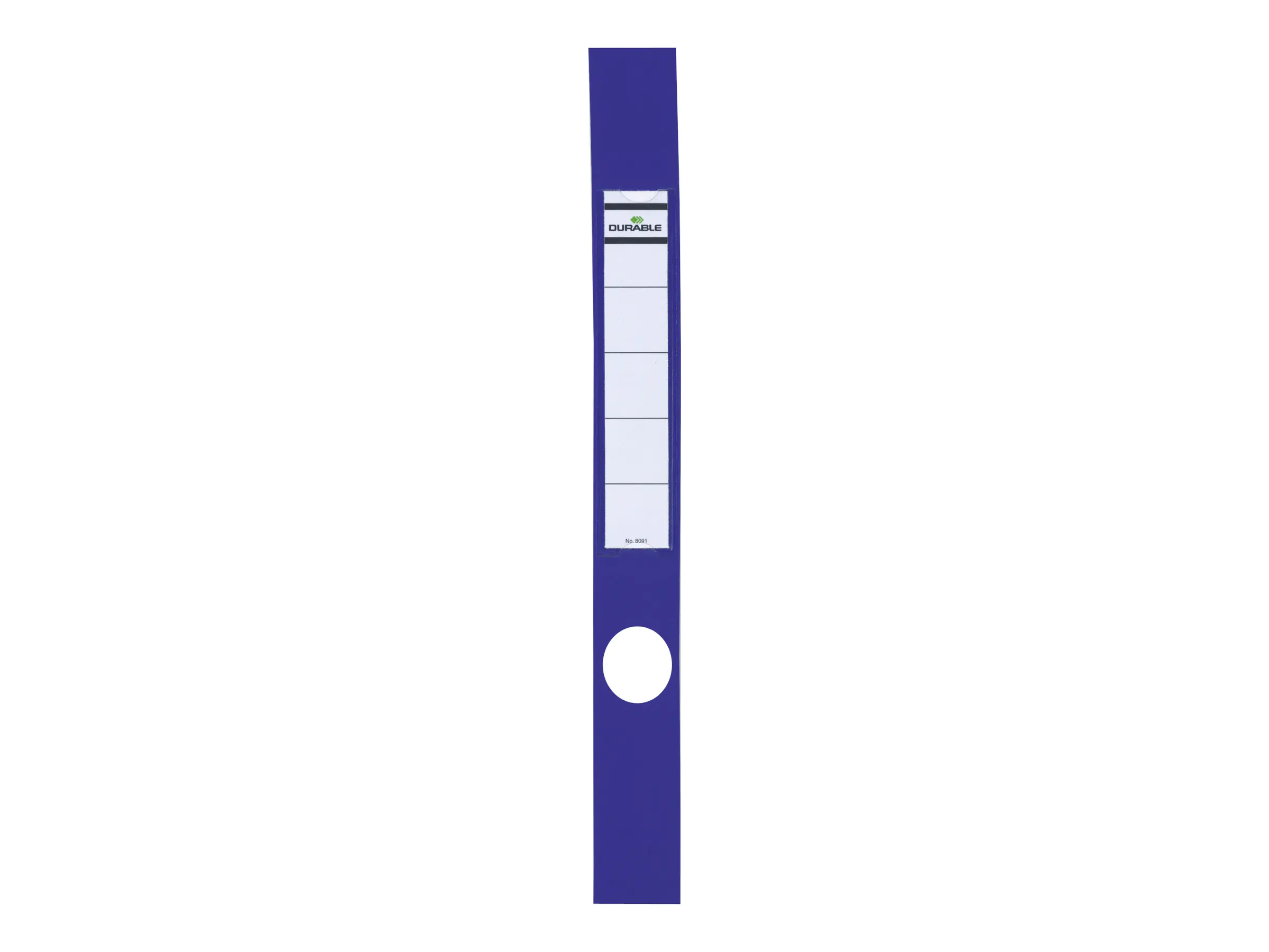 Durable ORDOFIX - Selbstklebende Etikettentasche - Blau (Packung mit 10) 809106