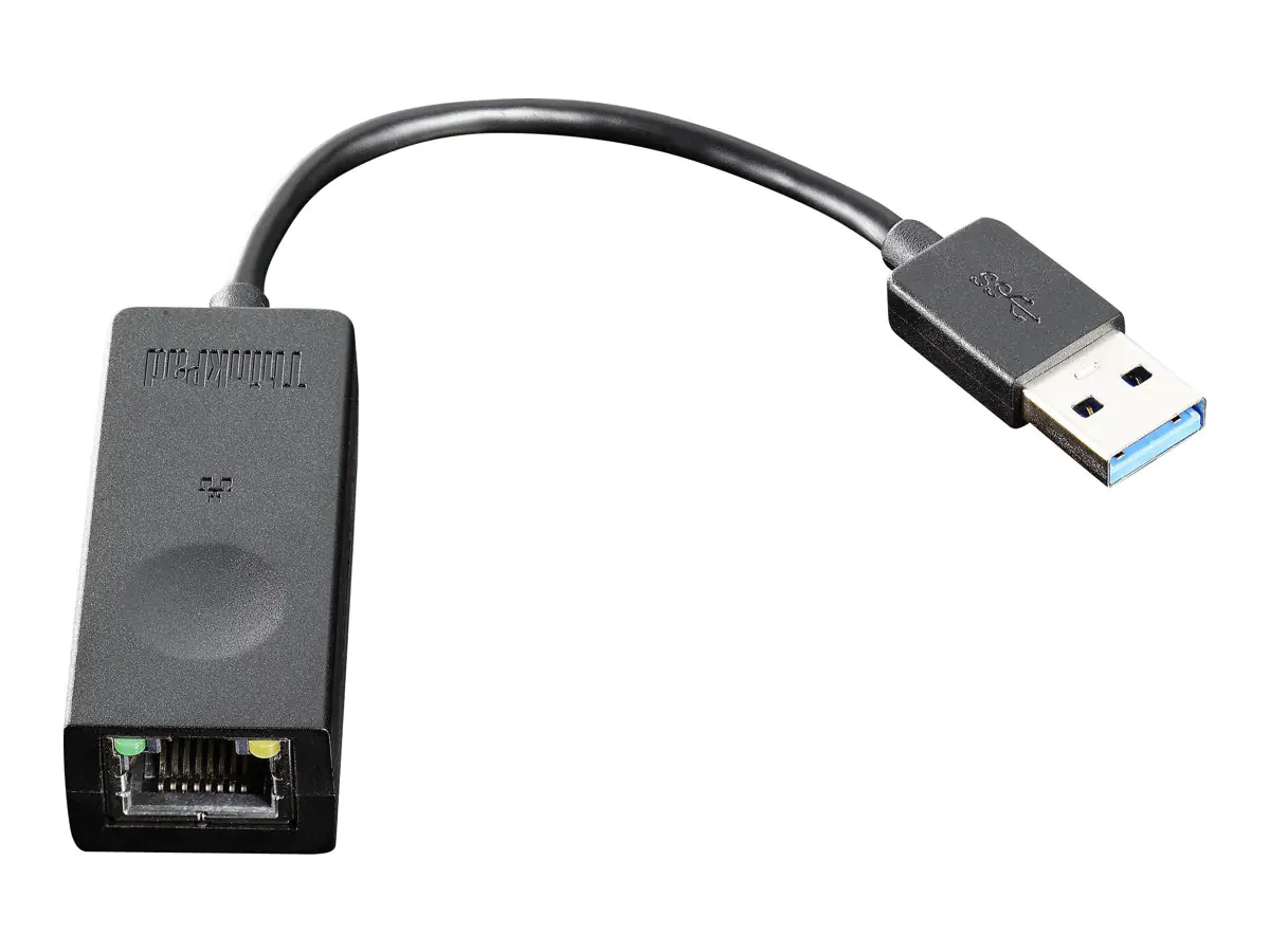 Lenovo ThinkPad USB 3.0 Ethernet adapter - Netzwerkadapter - USB 3.0 - Gigabit Ethernet Lenovo ThinkPad USB 3.0 Ethernet adapter - Netzwerkadapter - USB 3.0 - Gigabit Ethernet