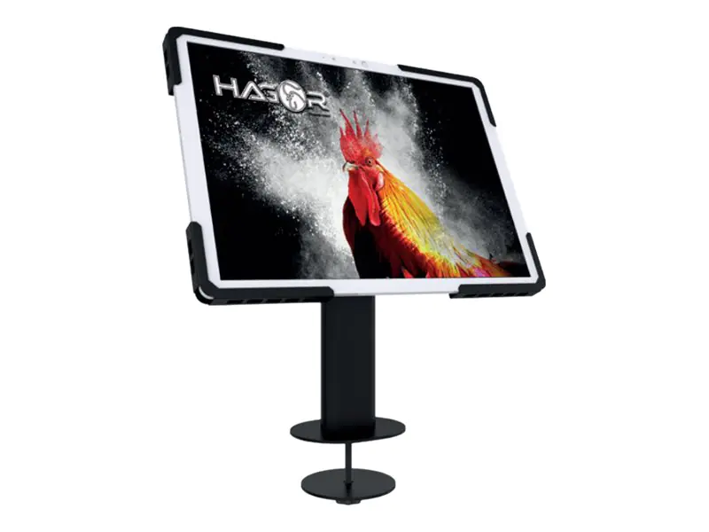 Hagor HA - Aufstellung - für Tablett - Schwarz - Bildschirmgröße: 24.6-32.7 cm (9.7"-12.9") - Montageschnittstelle: 75 x 75 mm - Schreibtisch, Tülle Hagor HA - Aufstellung - für Tablett - Schwarz - Bildschirmgröße: 24.6-32.7 cm (9.7"-12.9") - Montageschnittstelle: 75 x 75 mm - Schreibtisch, Tülle