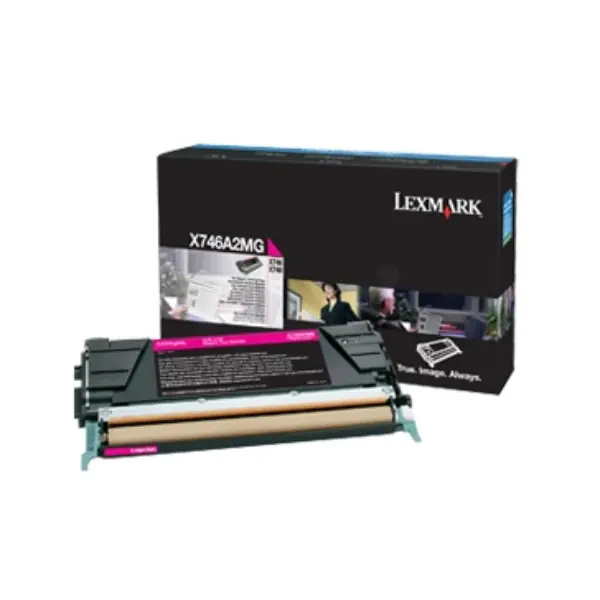 Lexmark - Magenta - Original - Tonerpatrone Lexmark Corporate - für Lexmark X746de, X748de, X748dte