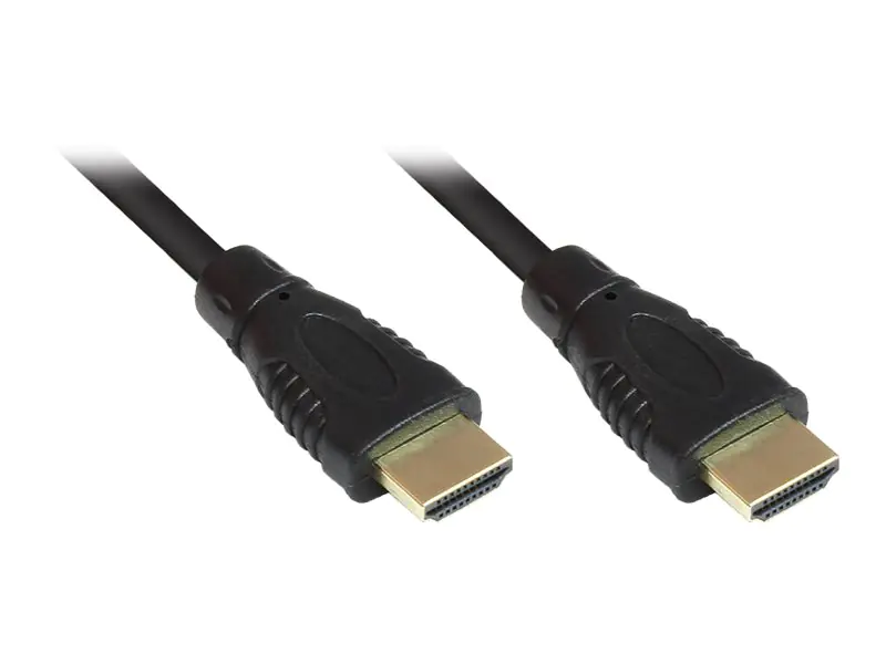 Good Connections - HDMI mit Ethernetkabel - HDMI (M) bis HDMI (M) - 7.5 m - abgeschirmt - Schwarz - 4K Unterstützung
